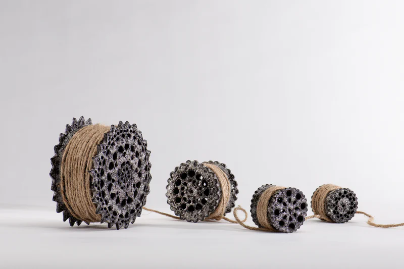 Interconnected threads · lace as an archetype of connection